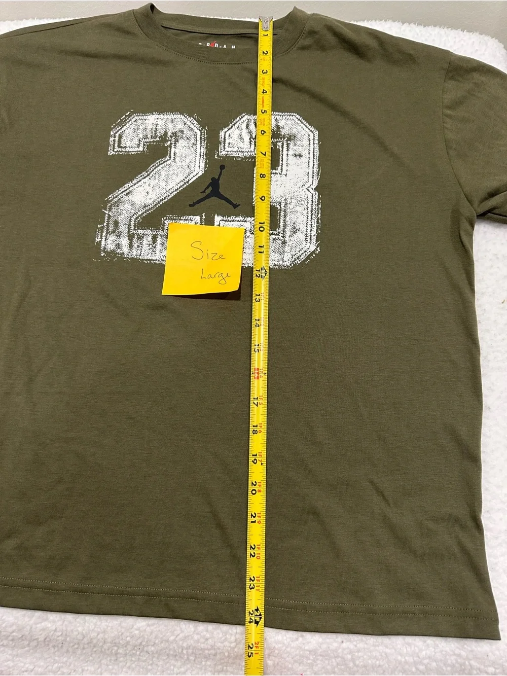 Boy’s Nike Jordan Olive Long-Sleeve Tee